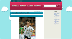 Desktop Screenshot of footballgallerypictures.blogspot.com