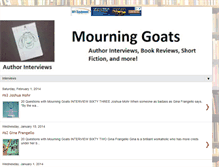 Tablet Screenshot of mourninggoats.blogspot.com