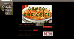 Desktop Screenshot of gumboandgrits.blogspot.com