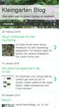 Mobile Screenshot of kleingaertnerin.blogspot.com