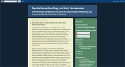 Desktop Screenshot of mathemacher-bohem.blogspot.com