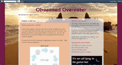 Desktop Screenshot of obsessed-overeater.blogspot.com