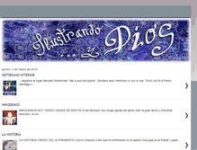 Tablet Screenshot of ilustrandoydios.blogspot.com