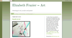 Desktop Screenshot of elizabethfrazierart.blogspot.com