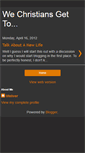 Mobile Screenshot of christiansgetto.blogspot.com