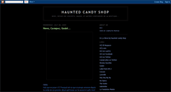Desktop Screenshot of hauntedcandyshop.blogspot.com