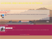 Tablet Screenshot of losbiones.blogspot.com