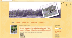 Desktop Screenshot of gypsymeadowsfarm.blogspot.com