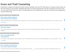 Tablet Screenshot of graceandtruthcounseling.blogspot.com