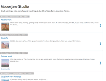 Tablet Screenshot of moosejawstudio.blogspot.com