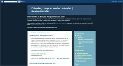 Desktop Screenshot of masqueentradas.blogspot.com