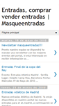 Mobile Screenshot of masqueentradas.blogspot.com