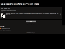 Tablet Screenshot of engineeringdraftingserviceinindia.blogspot.com