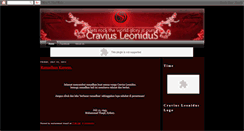 Desktop Screenshot of craviusleonidus.blogspot.com