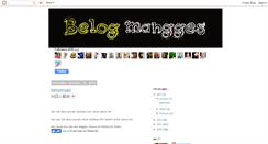 Desktop Screenshot of mangges.blogspot.com