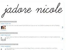 Tablet Screenshot of jadorenicole.blogspot.com