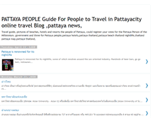Tablet Screenshot of pattayapeople.blogspot.com