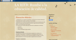 Desktop Screenshot of lariebrumboalaeducaciondecalidad.blogspot.com