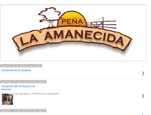 Tablet Screenshot of la-amanecida.blogspot.com