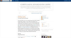 Desktop Screenshot of compulsiveovereatinghope.blogspot.com