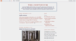 Desktop Screenshot of anglicancontinuum.blogspot.com