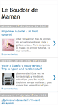 Mobile Screenshot of leboudoirdemaman.blogspot.com