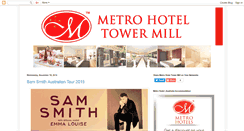 Desktop Screenshot of metrohoteltowermill.blogspot.com