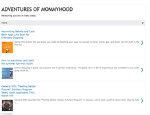 Tablet Screenshot of mamanda-adventuresofmommyhood.blogspot.com