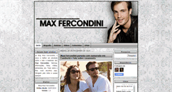 Desktop Screenshot of blogmaxfercondini.blogspot.com