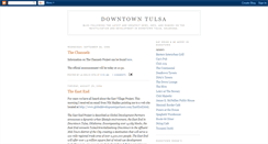 Desktop Screenshot of downtowntulsa.blogspot.com