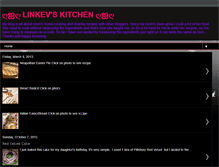 Tablet Screenshot of linkevskitchen.blogspot.com