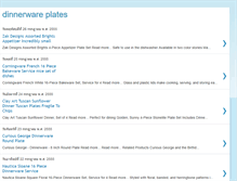 Tablet Screenshot of dinnerware-plates.blogspot.com