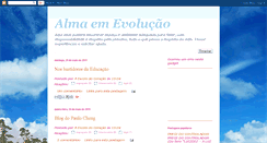 Desktop Screenshot of almareluzente.blogspot.com