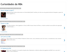 Tablet Screenshot of curiosidadesnba.blogspot.com