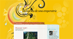 Desktop Screenshot of laemperatrizinfantil.blogspot.com