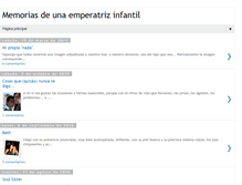 Tablet Screenshot of laemperatrizinfantil.blogspot.com