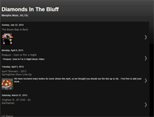Tablet Screenshot of diamondsinthebluff.blogspot.com