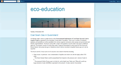 Desktop Screenshot of eco-education.blogspot.com