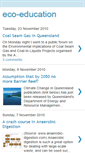 Mobile Screenshot of eco-education.blogspot.com