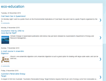 Tablet Screenshot of eco-education.blogspot.com