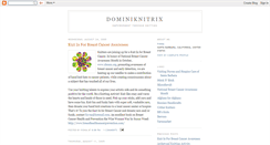 Desktop Screenshot of dominiknitrix.blogspot.com