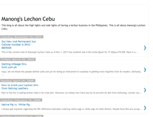 Tablet Screenshot of manongstastylechon.blogspot.com