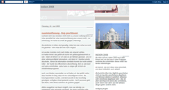 Desktop Screenshot of indien2008.blogspot.com