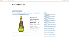 Desktop Screenshot of macadamiaoils.blogspot.com