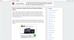 Desktop Screenshot of antivirusoption.blogspot.com