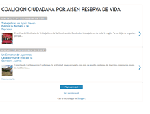 Tablet Screenshot of aisenreservadevida.blogspot.com