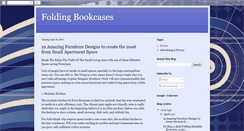 Desktop Screenshot of foldingbookcases.blogspot.com