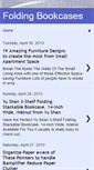 Mobile Screenshot of foldingbookcases.blogspot.com