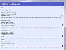 Tablet Screenshot of foldingbookcases.blogspot.com