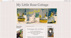 Desktop Screenshot of mylittlerosecottage.blogspot.com